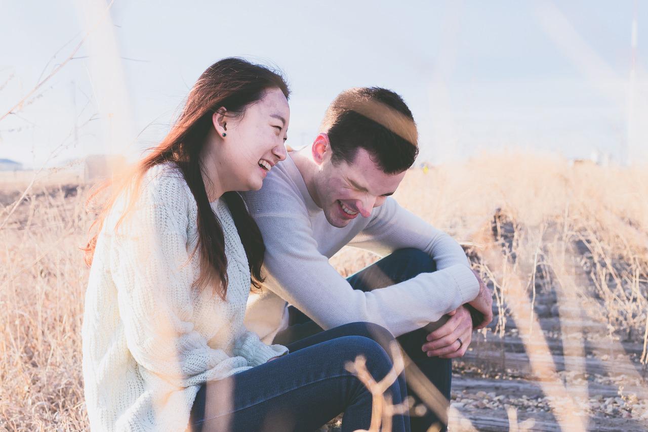 Happy young couple